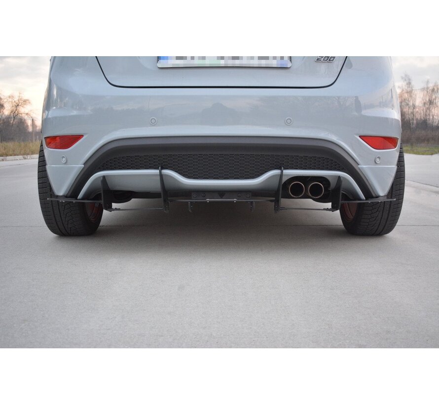 Maxton Design Rear Diffuser V.2 Ford Fiesta Mk7 ST FL