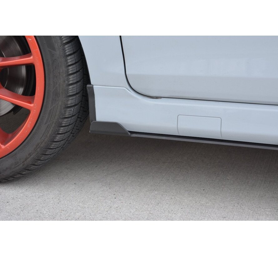 Maxton Design Racing Side Skirts Diffusers Ford Fiesta ST Mk7 FL