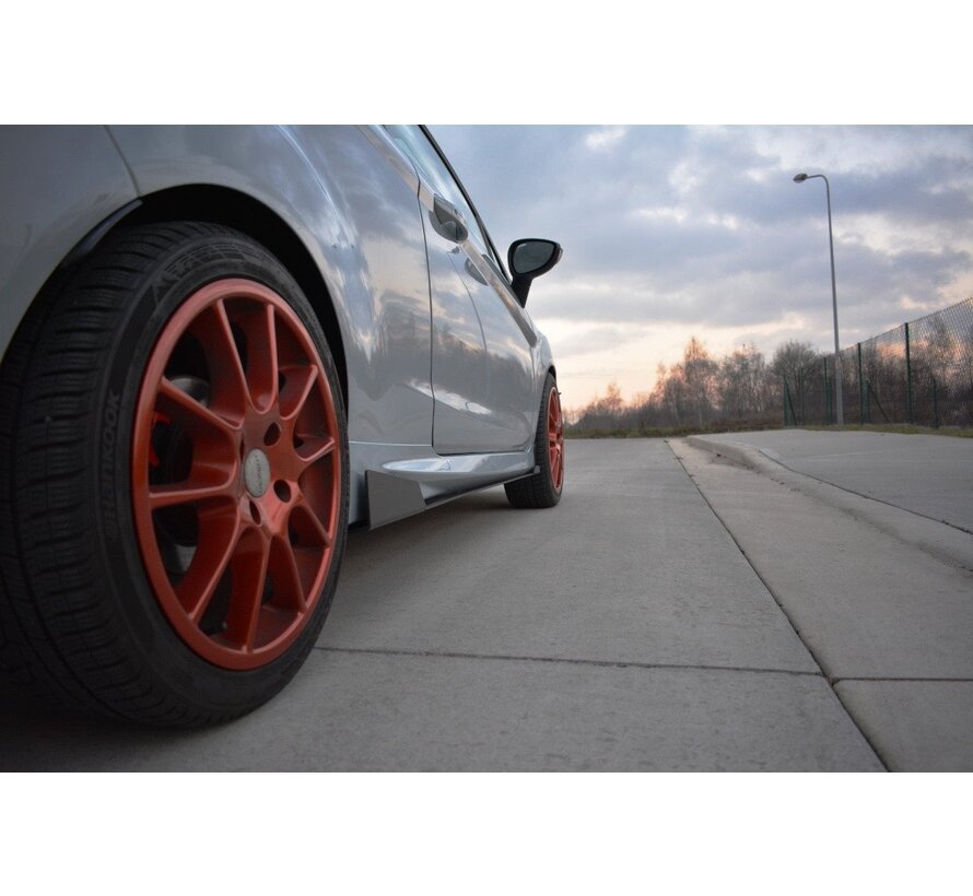Maxton Design Racing Side Skirts Diffusers Ford Fiesta ST Mk7 FL
