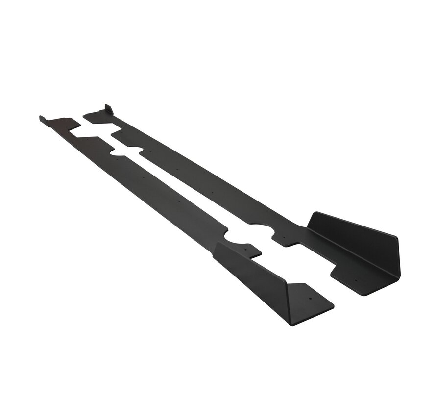 Maxton Design Racing Side Skirts Diffusers Ford Fiesta ST Mk7 FL