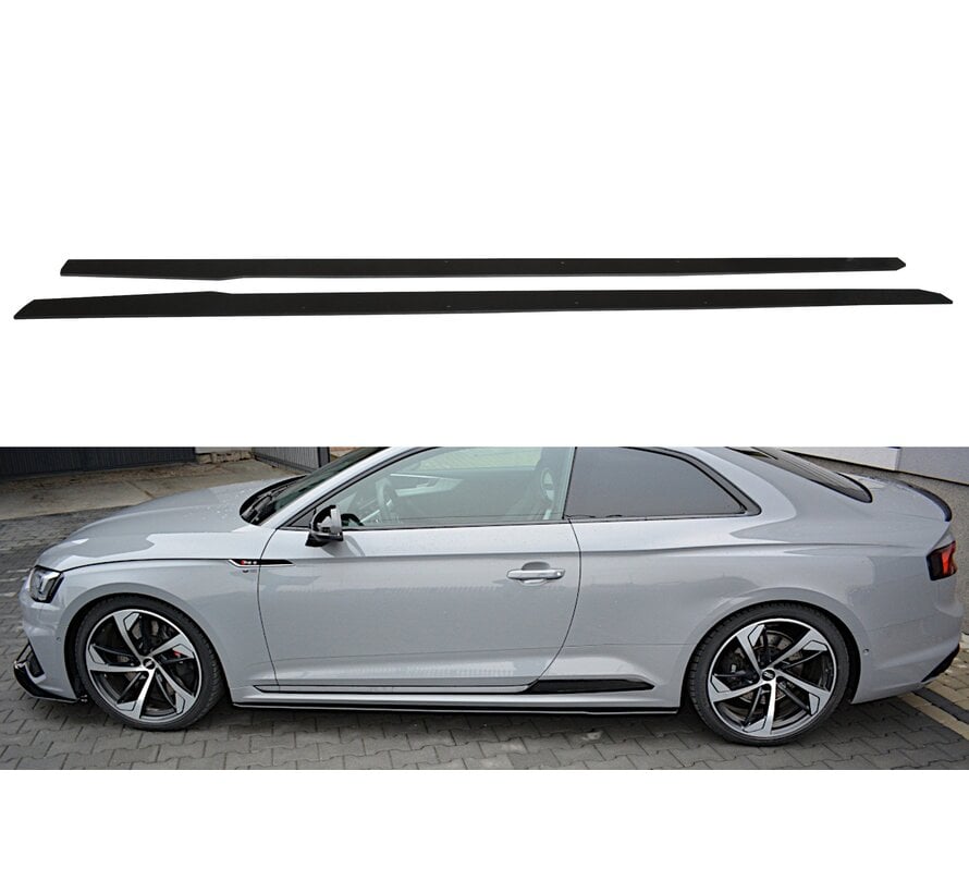 Maxton Design Racing Side Skirts Diffusers Audi RS5 F5 Coupe