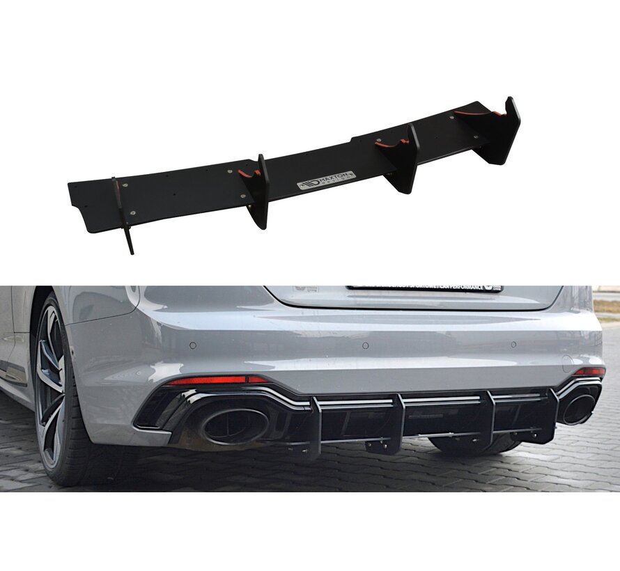 Maxton Design Rear Diffuser V.2 Audi RS5 F5 Coupe / Sportback
