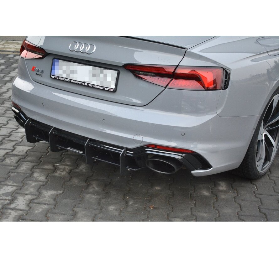 Maxton Design Rear Diffuser V.2 Audi RS5 F5 Coupe / Sportback
