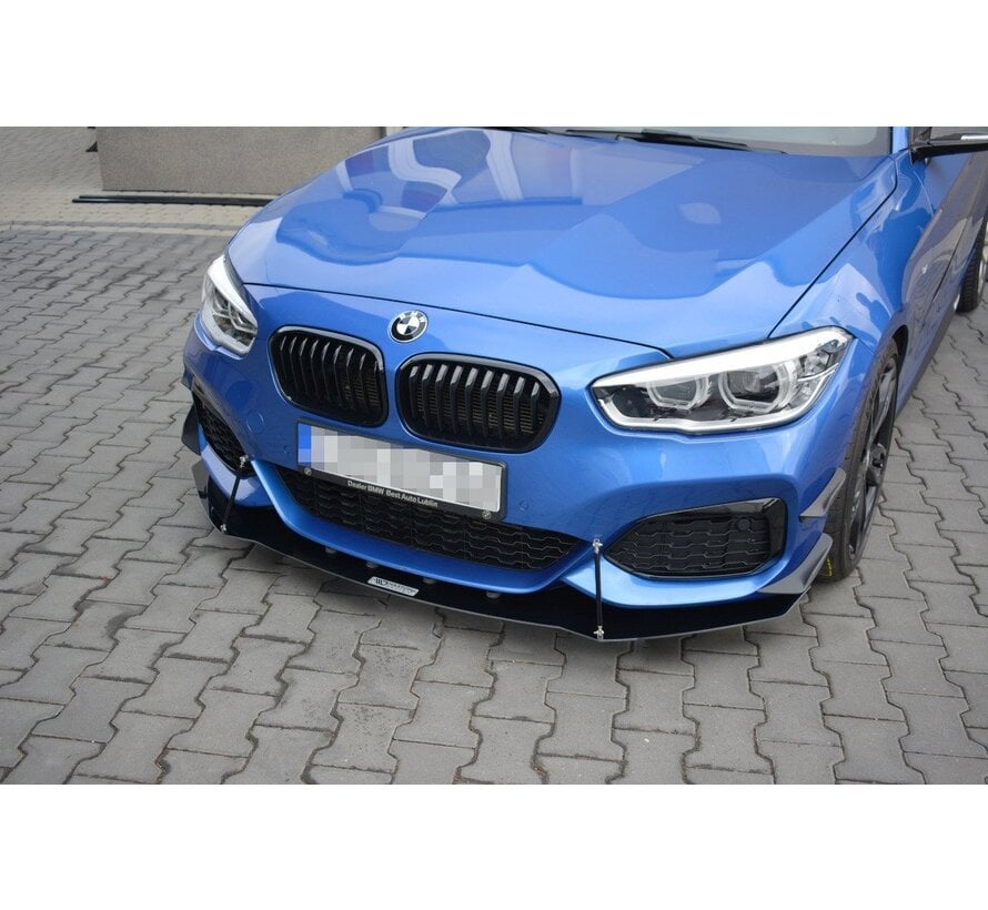 Maxton Design FRONT RACING SPLITTER V.1 BMW 1 F20/F21 M-Power FACELIFT