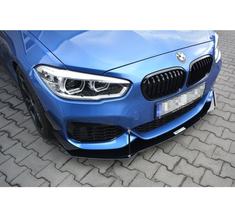 Maxton Design FRONT RACING SPLITTER V.1 BMW 1 F20/F21 M-Power FACELIFT