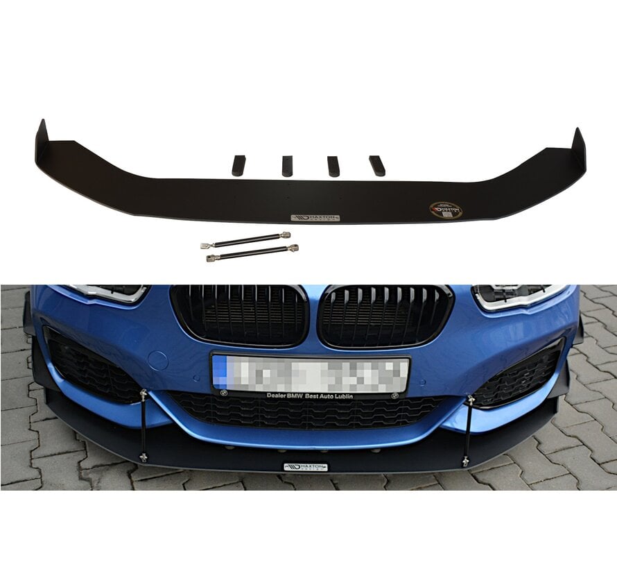 Maxton Design FRONT RACING SPLITTER V.2 BMW 1 F20/F21 M-Power FACELIFT