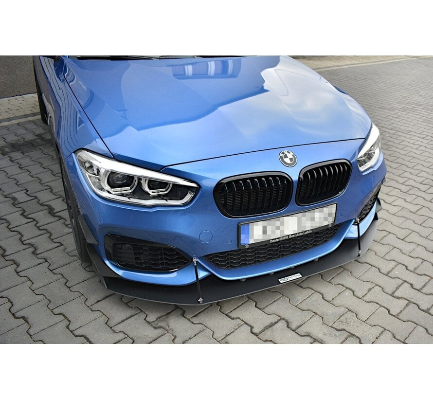 Maxton Design FRONT RACING SPLITTER V.2 BMW 1 F20/F21 M-Power FACELIFT