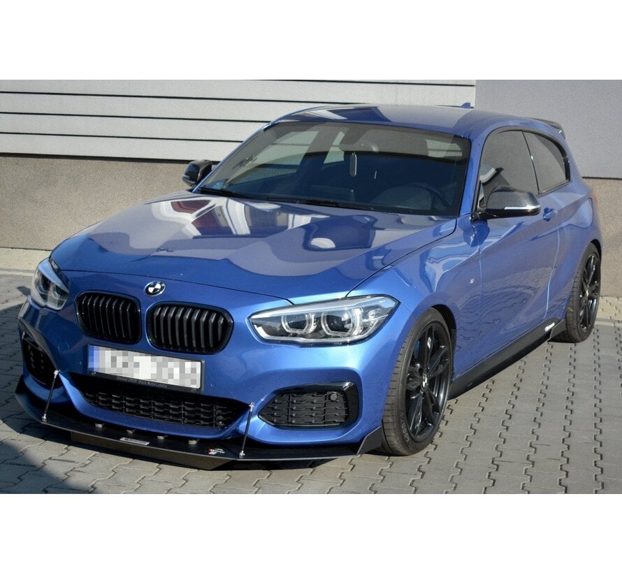 Maxton Design FRONT RACING SPLITTER V.2 BMW 1 F20/F21 M-Power FACELIFT