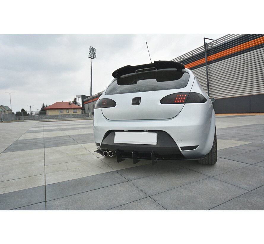 Maxton Design REAR DIFFUSER V.2 Seat Leon Mk2 Cupra/ FR