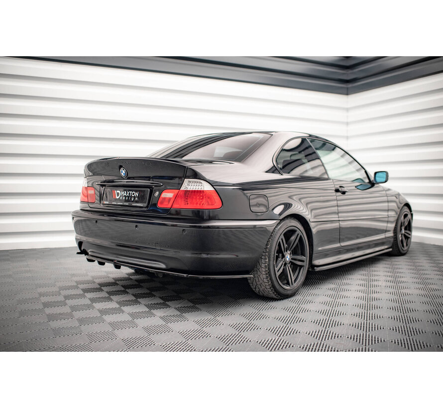 Maxton Design REAR SPOILER / LID EXTENSION BMW 3 E46 COUPE < M3 CSL LOOK > (FOR PAINTING)