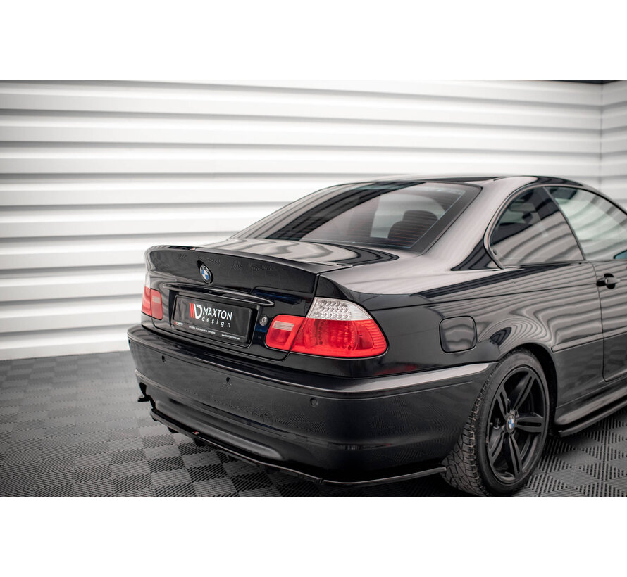 Maxton Design REAR SPOILER / LID EXTENSION BMW 3 E46 COUPE < M3 CSL LOOK > (FOR PAINTING)