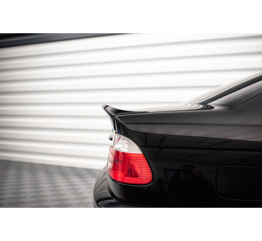 Maxton Design REAR SPOILER / LID EXTENSION BMW 3 E46 COUPE < M3 CSL LOOK > (FOR PAINTING)