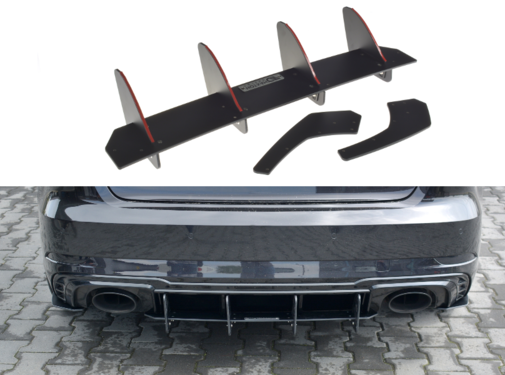 Maxton Design Maxton Design Rear Diffuser V.1 Audi RS3 8V FL Sportback
