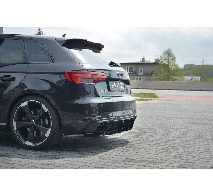 Maxton Design Rear Diffuser V.1 Audi RS3 8V FL Sportback