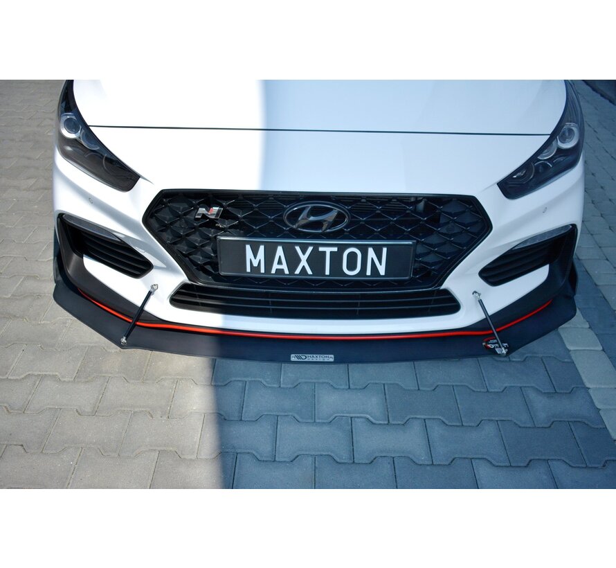 Maxton Design FRONT RACING SPLITTER HYUNDAI I30 Mk3 N