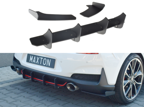 Maxton Design Maxton Design REAR DIFFUSER HYUNDAI I30 Mk3 N