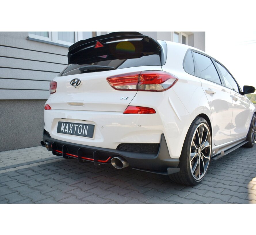 Maxton Design REAR DIFFUSER HYUNDAI I30 Mk3 N