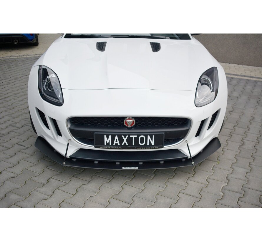 Maxton Design FRONT RACING SPLITTER JAGUAR F-TYPE