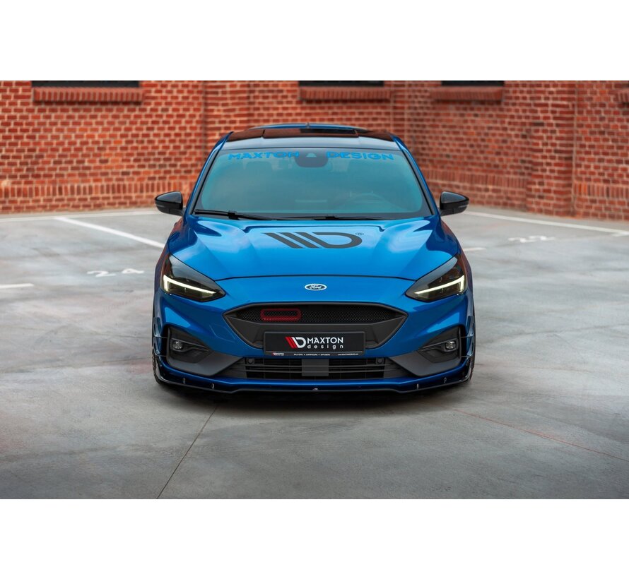 Maxton Design Front Splitter Ford Focus ST / ST-Line Mk4