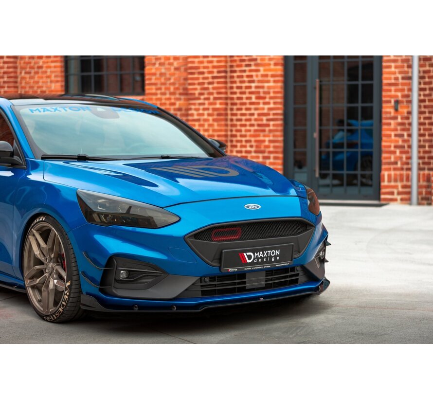 Maxton Design Front Splitter Ford Focus ST / ST-Line Mk4