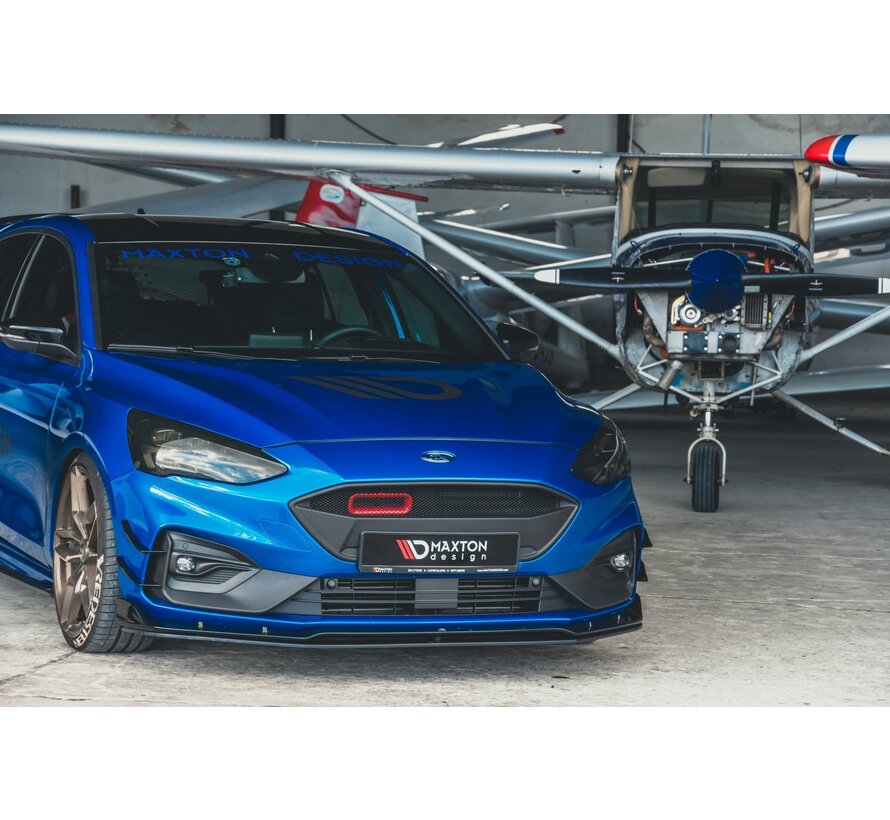 Maxton Design Front Racing Splitter Ford Focus Mk4 St-line