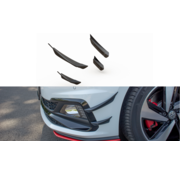 Maxton Design Maxton Design Front Bumper Wings (Canards) VW Polo GTI Mk 6