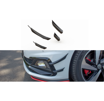 Maxton Design Maxton Design Front Bumper Wings (Canards) VW Polo GTI Mk 6