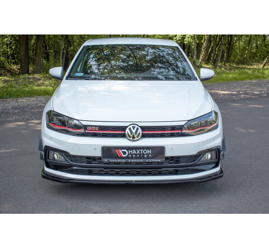 Maxton Design Front Bumper Wings (Canards) VW Polo GTI Mk 6