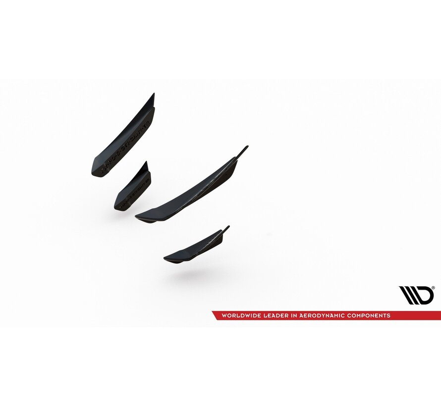 Maxton Design Front Bumper Wings (Canards) VW Polo GTI Mk 6