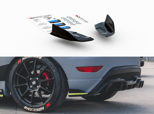 Maxton Design Maxton Design Rear Side Splitters Ford Fiesta 7 ST Facelift