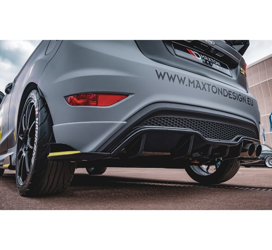 Maxton Design Rear Side Splitters Ford Fiesta 7 ST Facelift