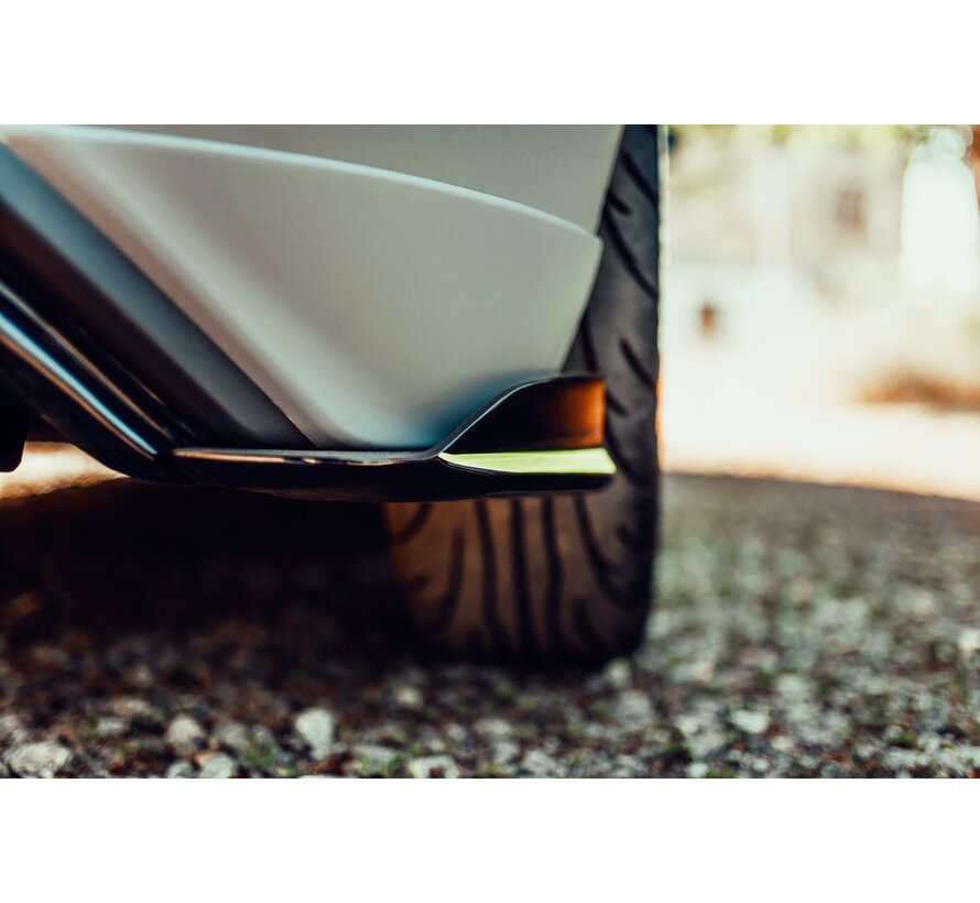 Maxton Design Rear Side Splitters Ford Fiesta 7 ST Facelift