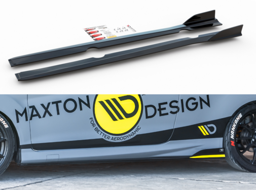 Maxton Design Maxton Design Side Skirts Diffusers Ford Fiesta 7 ST Facelift
