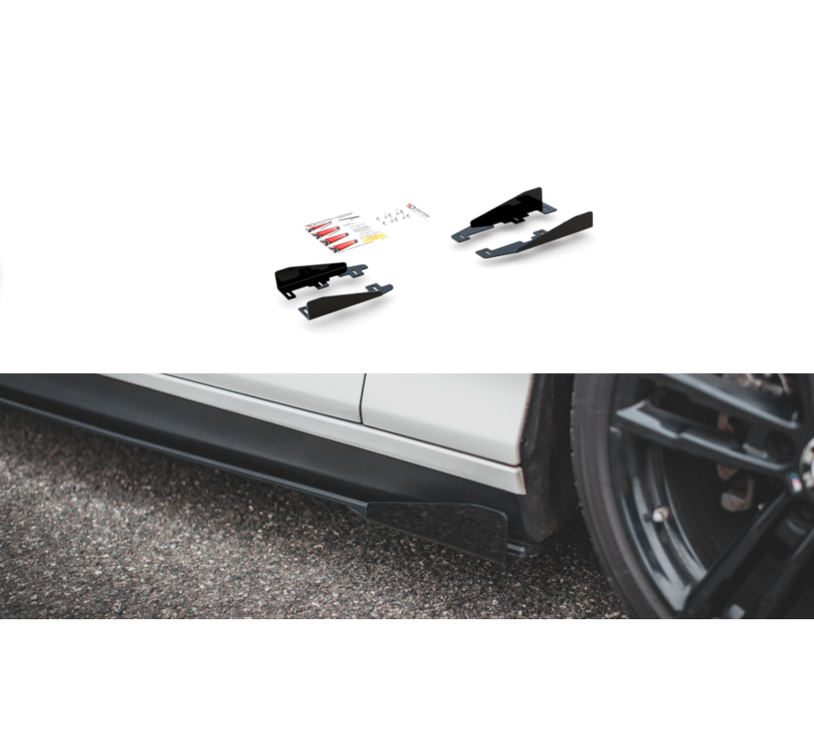 Maxton Design Side Flaps for passend voor BMW 1 F20 M135i / M140i / M-Pack