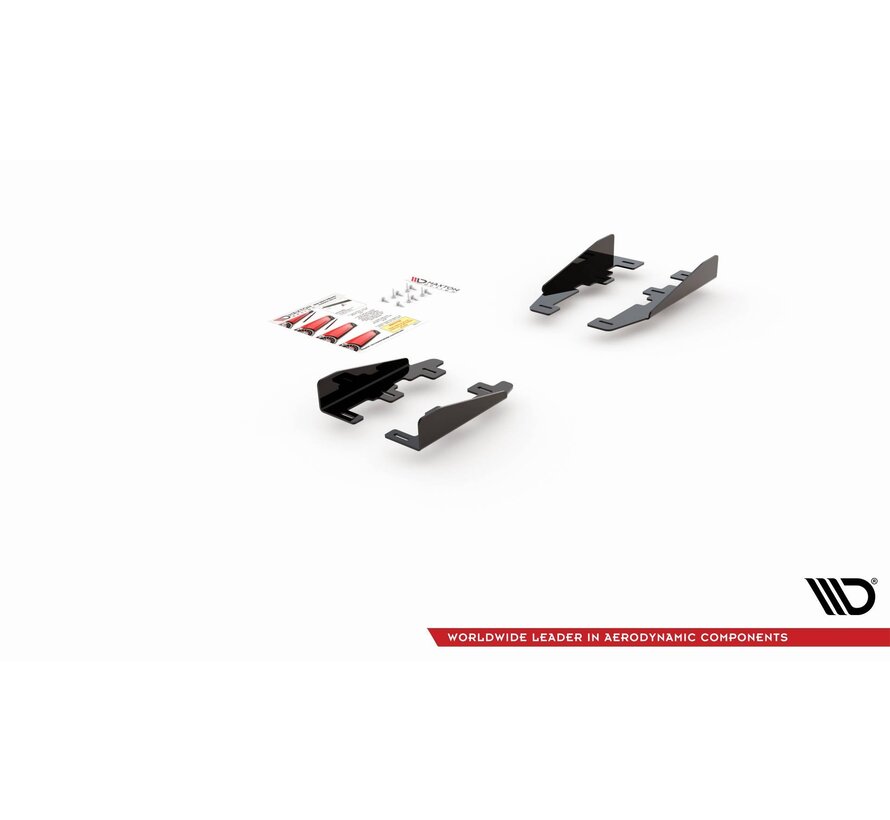 Maxton Design Side Flaps for passend voor BMW 1 F20 M135i / M140i / M-Pack