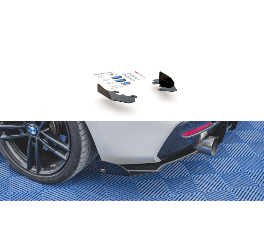 Maxton Design Rear Side Flaps for passend voor BMW 1 F20 M-Pack Facelift / M140i