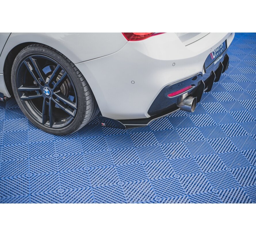 Maxton Design Rear Side Flaps for BMW 1 F20 M-Pack Facelift / M140i