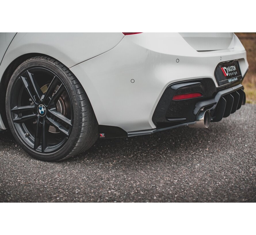 Maxton Design Rear Side Flaps for passend voor BMW 1 F20 M-Pack Facelift / M140i