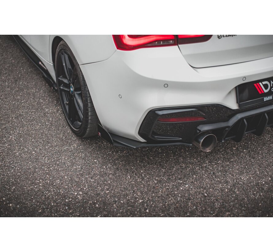 Maxton Design Rear Side Flaps for BMW 1 F20 M-Pack Facelift / M140i