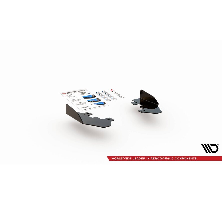 Maxton Design Rear Side Flaps for passend voor BMW 1 F20 M-Pack Facelift / M140i