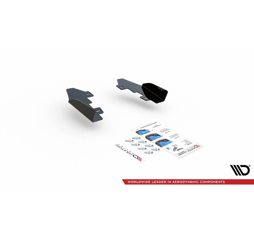 Maxton Design Rear Side Flaps for passend voor BMW 1 F20 M-Pack Facelift / M140i