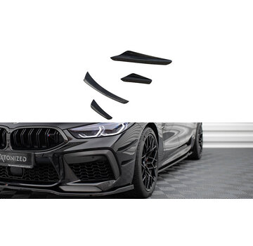 Maxton Design Maxton Design Front Bumper Wings (Canards) BMW M8 Gran Coupe F93