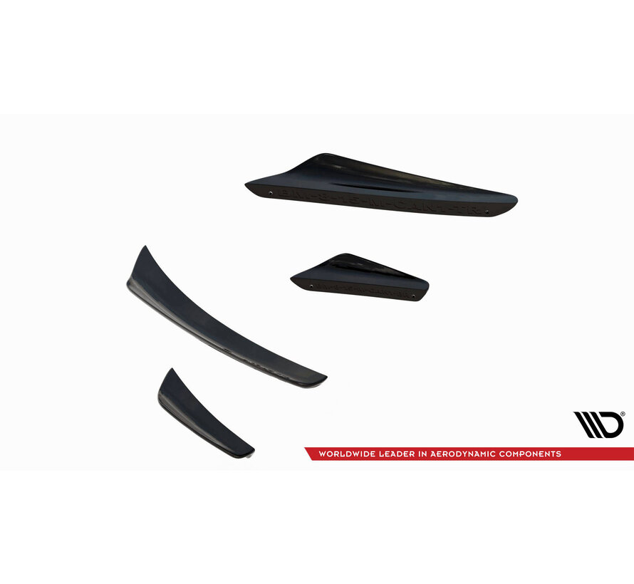 Maxton Design Front Bumper Wings (Canards) BMW M8 Gran Coupe F93