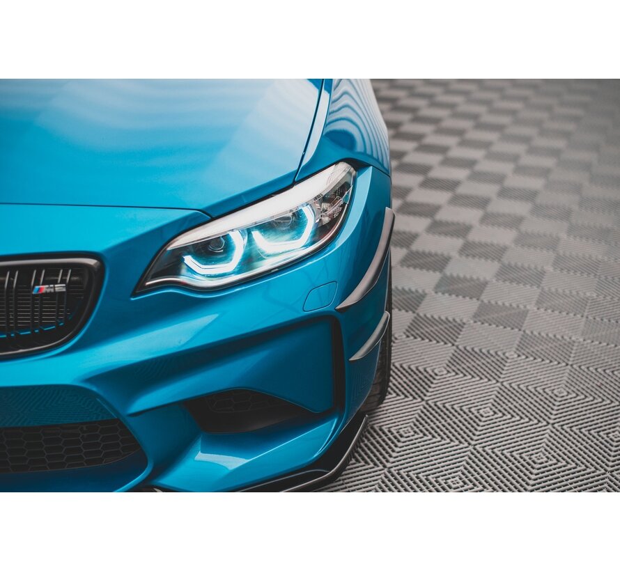 Maxton Design Front Bumper Wings (Canards) BMW M2 F87