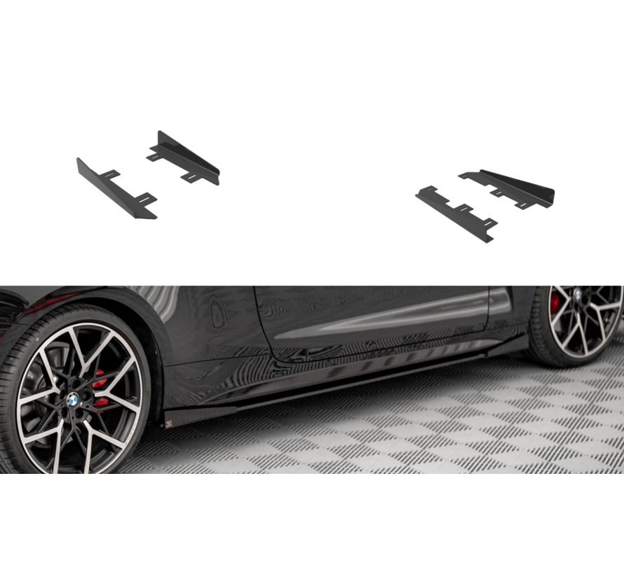 Maxton Design Side Flaps passend voor BMW 4 M-Pack G22