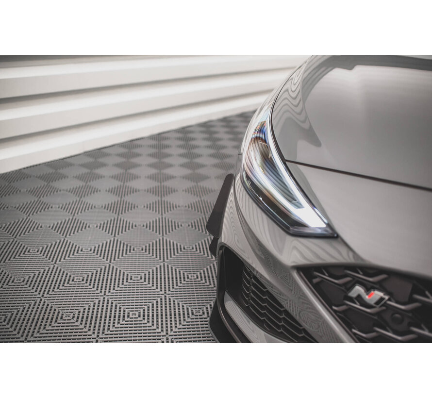 Maxton Design Front Bumper Wings (Canards) Hyundai I30 N Hatchback/Fastback Mk3 Facelift