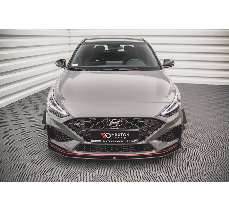Maxton Design Front Bumper Wings (Canards) Hyundai I30 N Hatchback/Fastback Mk3 Facelift
