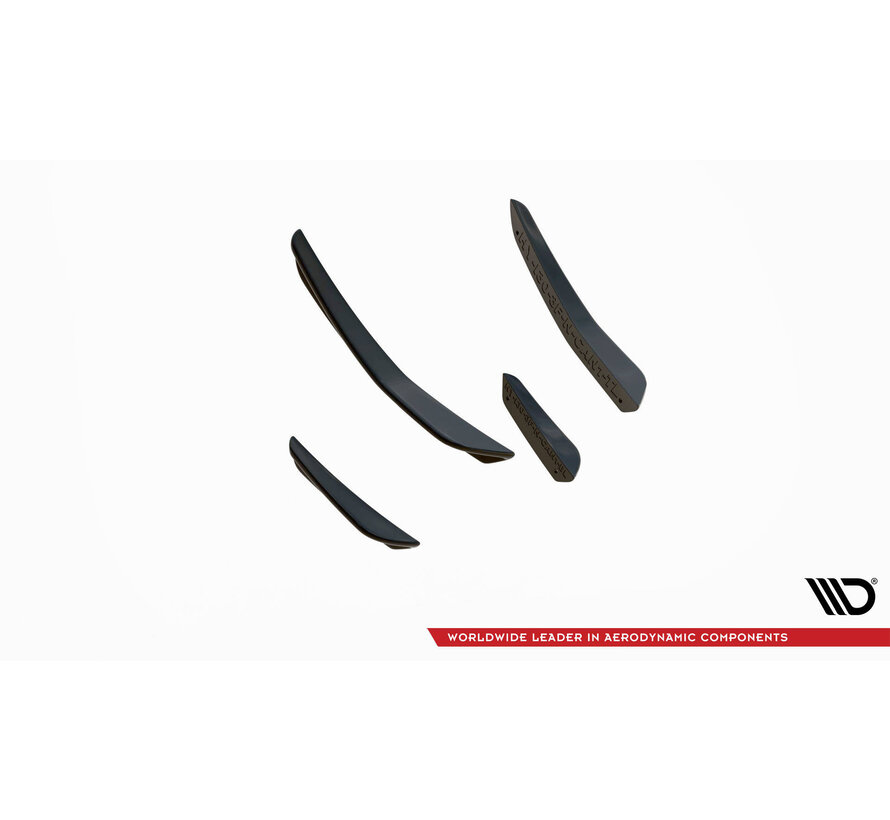 Maxton Design Front Bumper Wings (Canards) Hyundai I30 N Hatchback/Fastback Mk3 Facelift