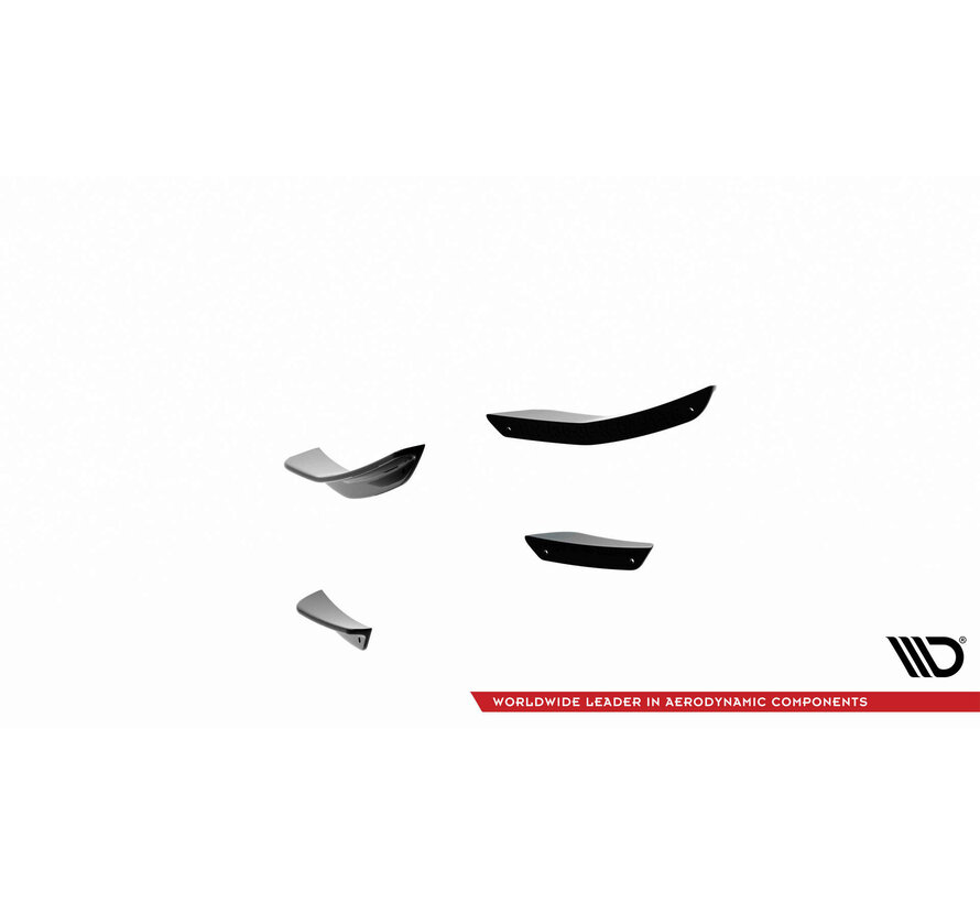 Maxton Design Front Bumper Wings (Canards) Hyundai I30 N Hatchback/Fastback Mk3 Facelift