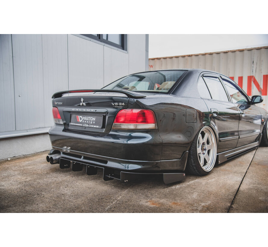 Maxton Design Rear Diffuser Racing Mitsubishi Galant Avance Mk8